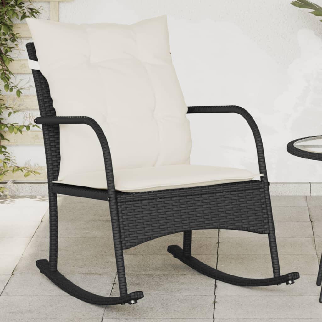 VidaXL Garten-schaukelstuhl poly-rattan