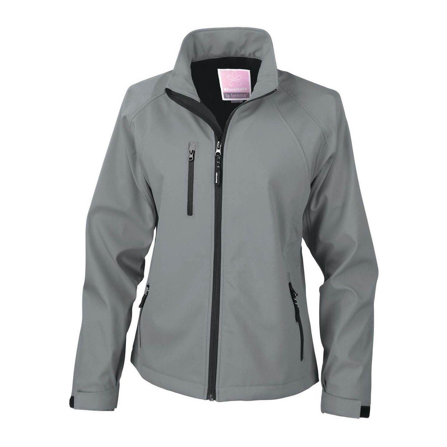 Result La Femma® SoftshellJacke, 2lagig, atmungsaktiv, winddicht