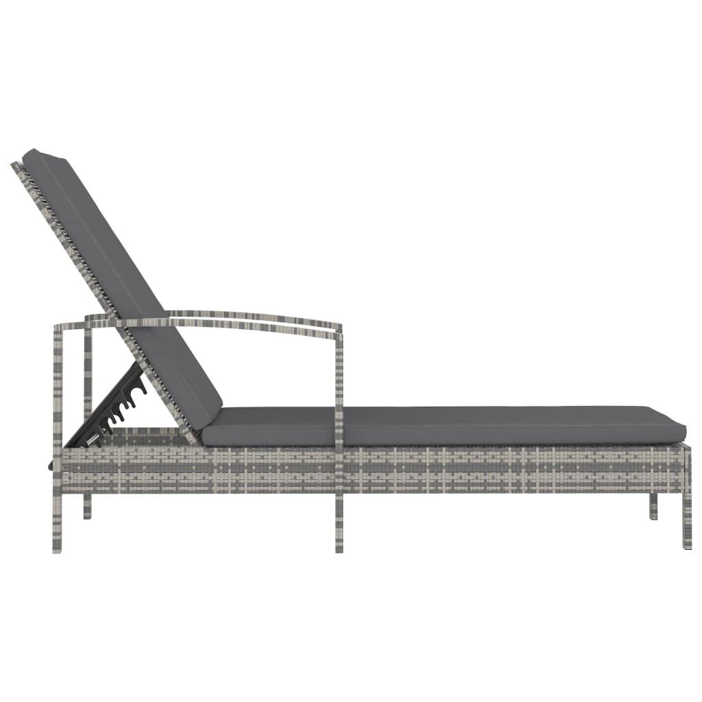 VidaXL Sonnenliege poly-rattan