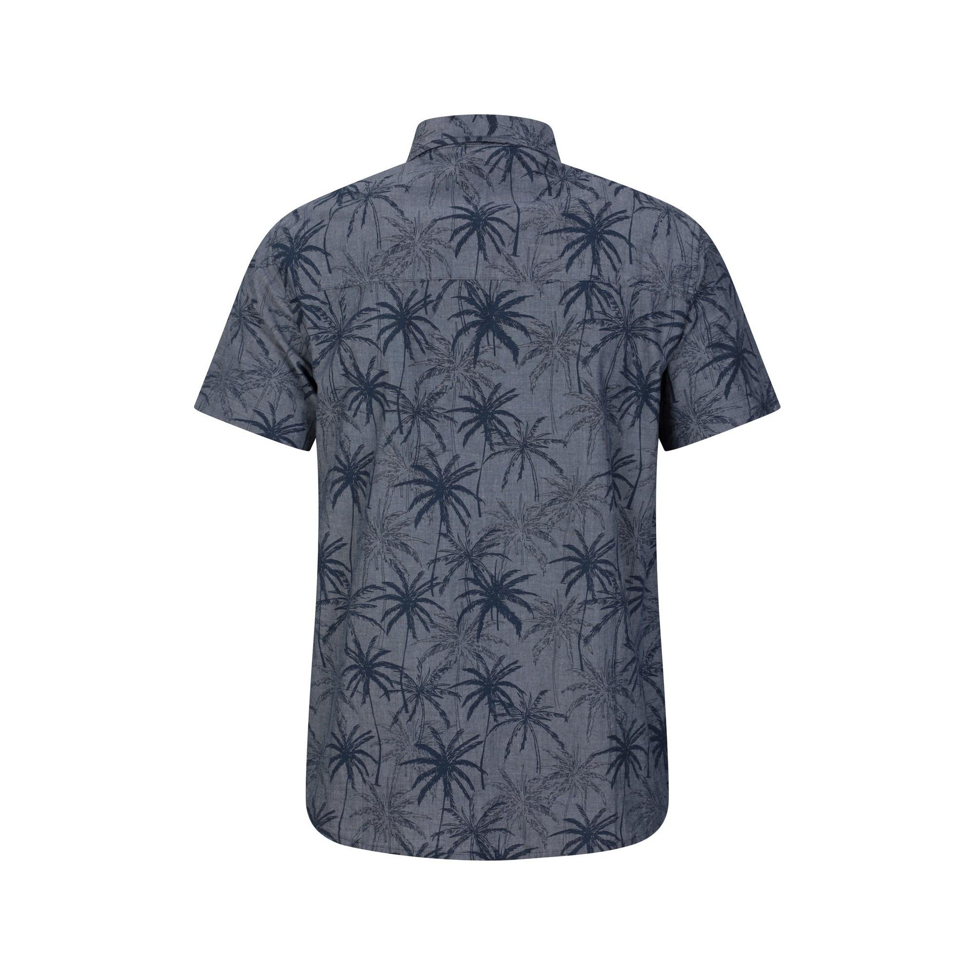 Mountain Warehouse Tropical Kurzarm Button-Down Hemd