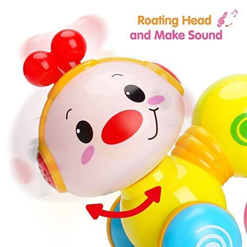 Activity-board Babyspielzeug, Kleinkind Musical Crawling Caterpillar Toy