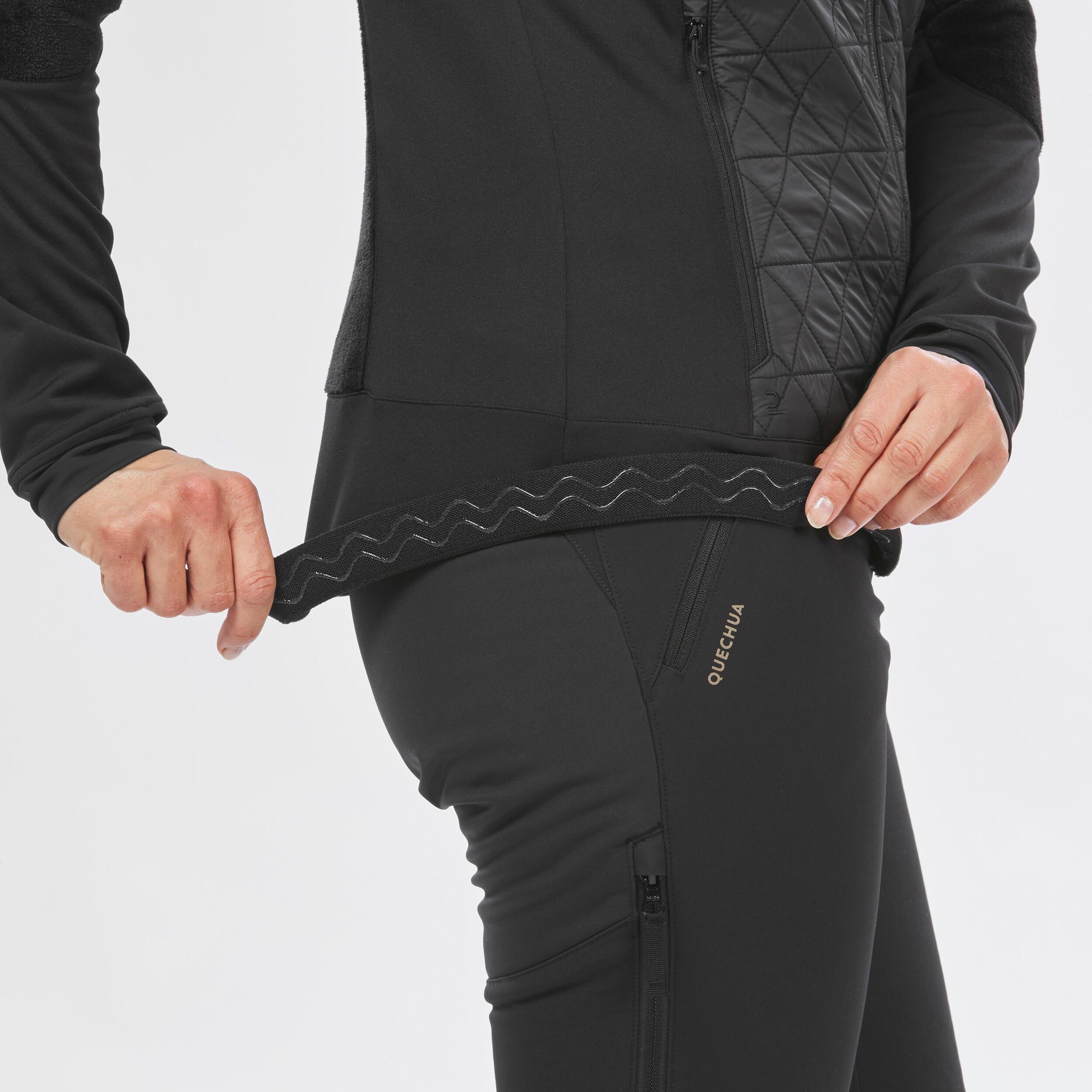 QUECHUA Fleecejacke warm Hybrid Winterwandern - SH900 Mountain
