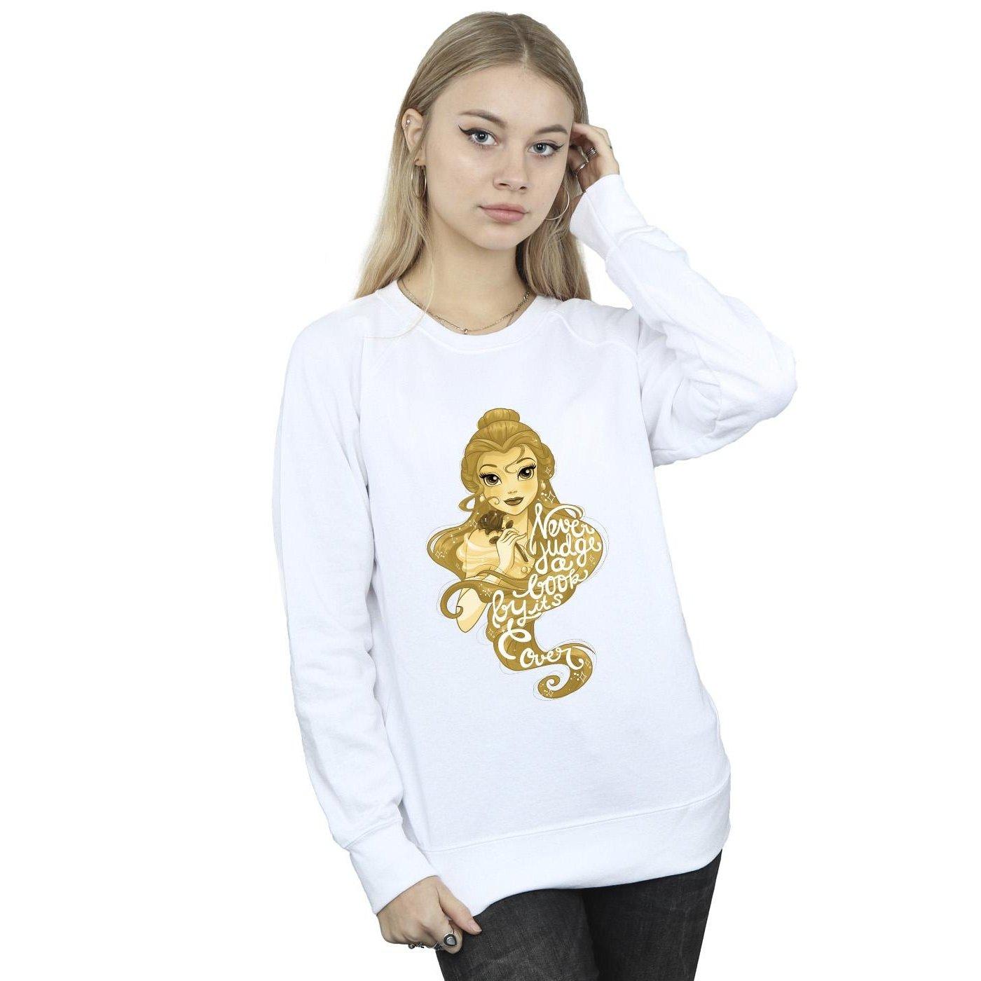 Disney Beauty And The Beast Never Judge Sweatshirt