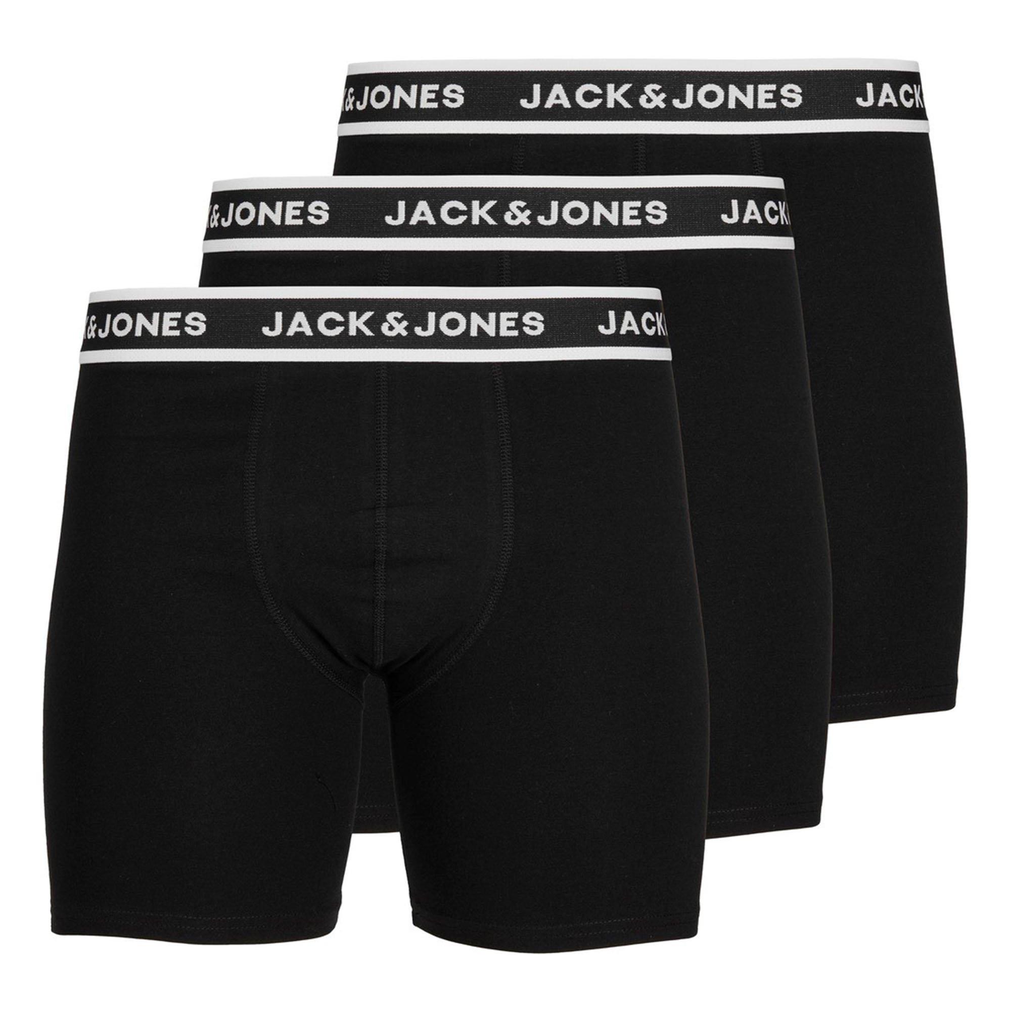 JACK & JONES Boxershort Stretch-JACSOLID BOXER BRIEFS 3P
