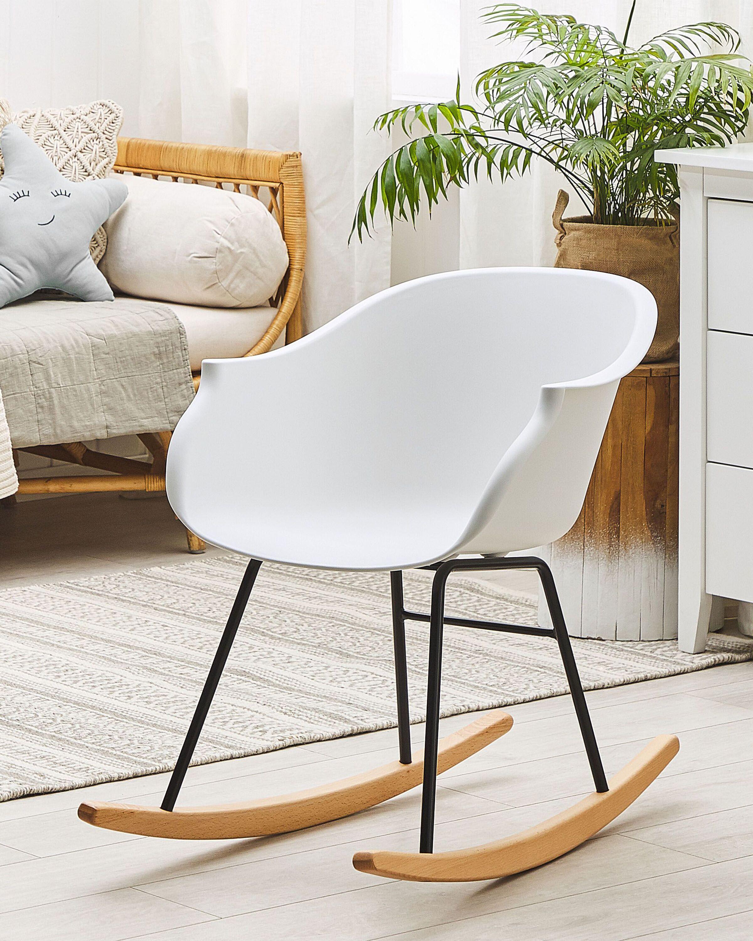 Beliani Schaukelsessel aus Polypropylen Retro HARMONY
