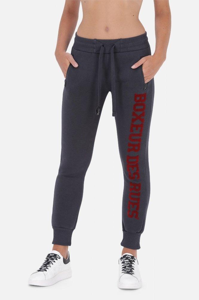 BOXEUR DES RUES Basic Long Logo Sweatpants