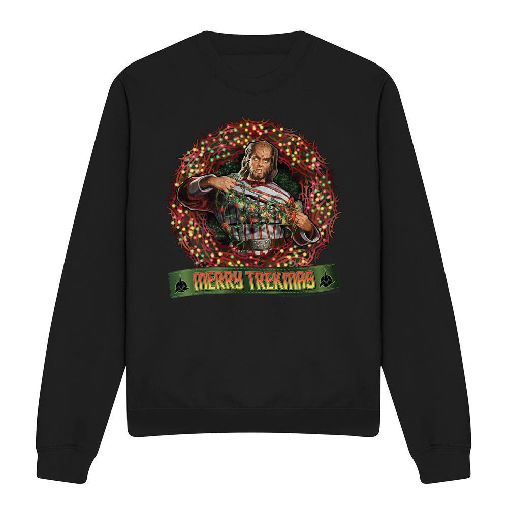 Star Trek Merry Trekmas Sweatshirt  weihnachtliches Design
