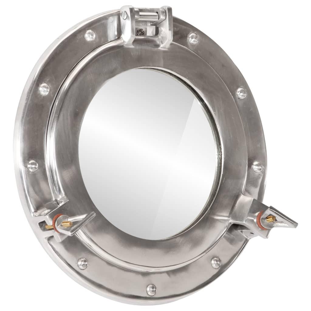 VidaXL Bullaugen spiegel aluminium
