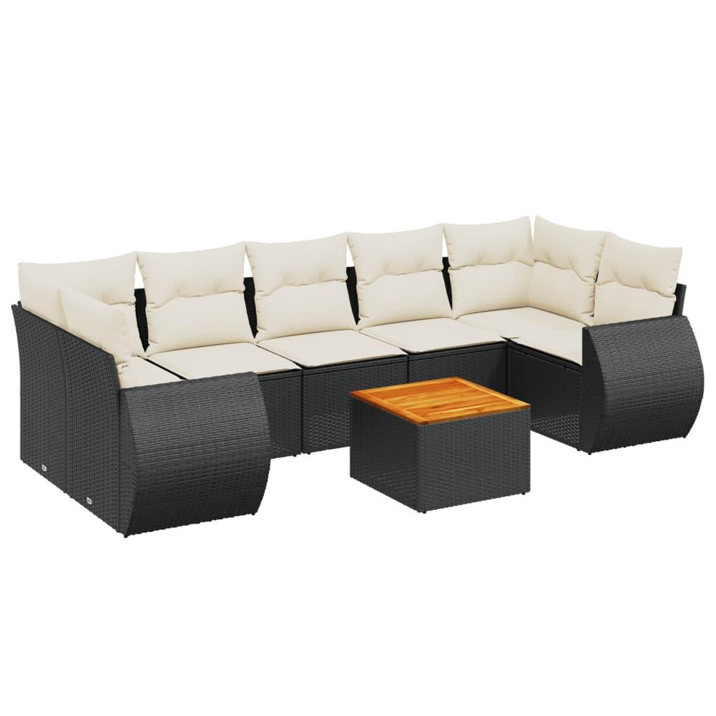 VidaXL Garten sofagarnitur poly-rattan