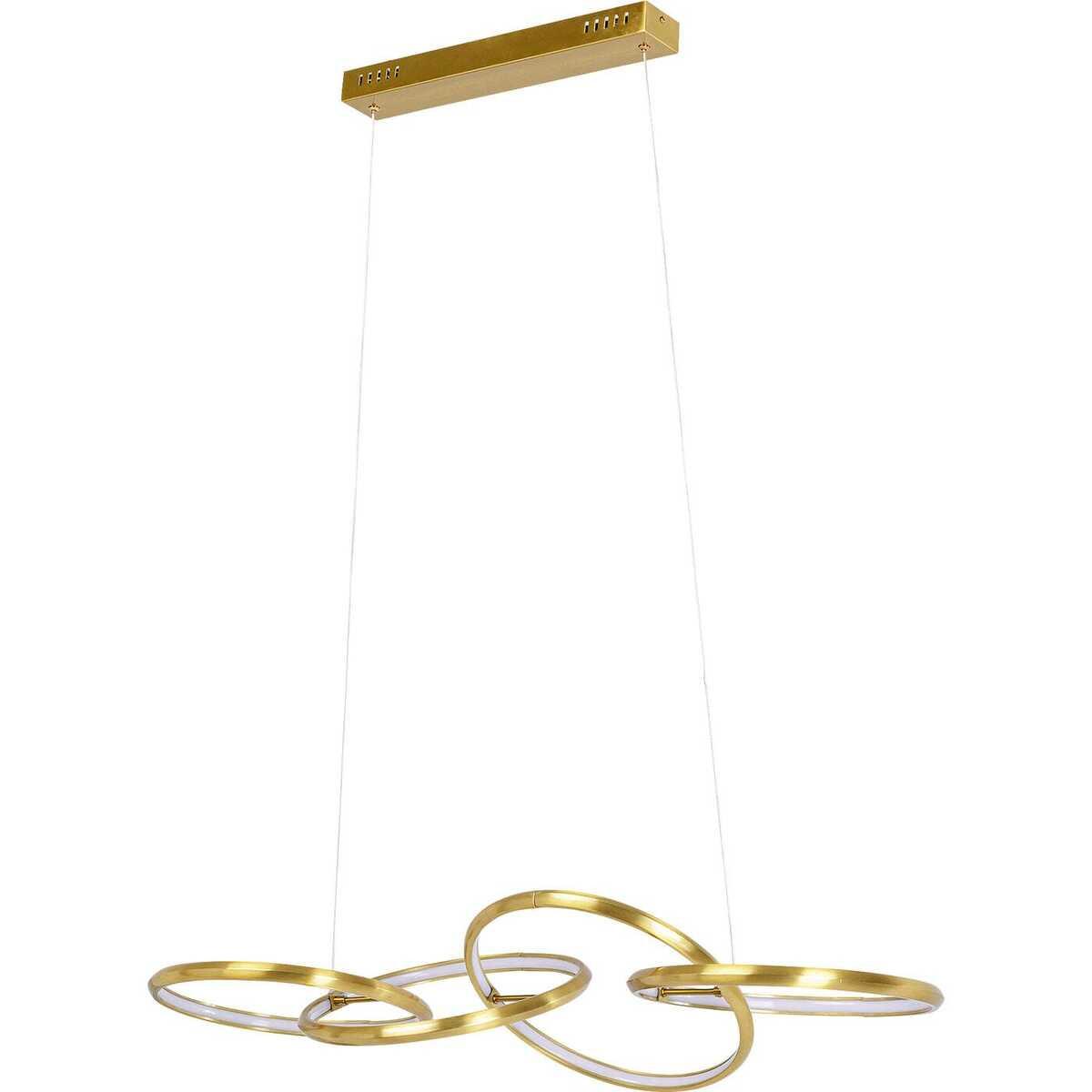 KARE Design Hängeleuchte Galaxy LED gold 155