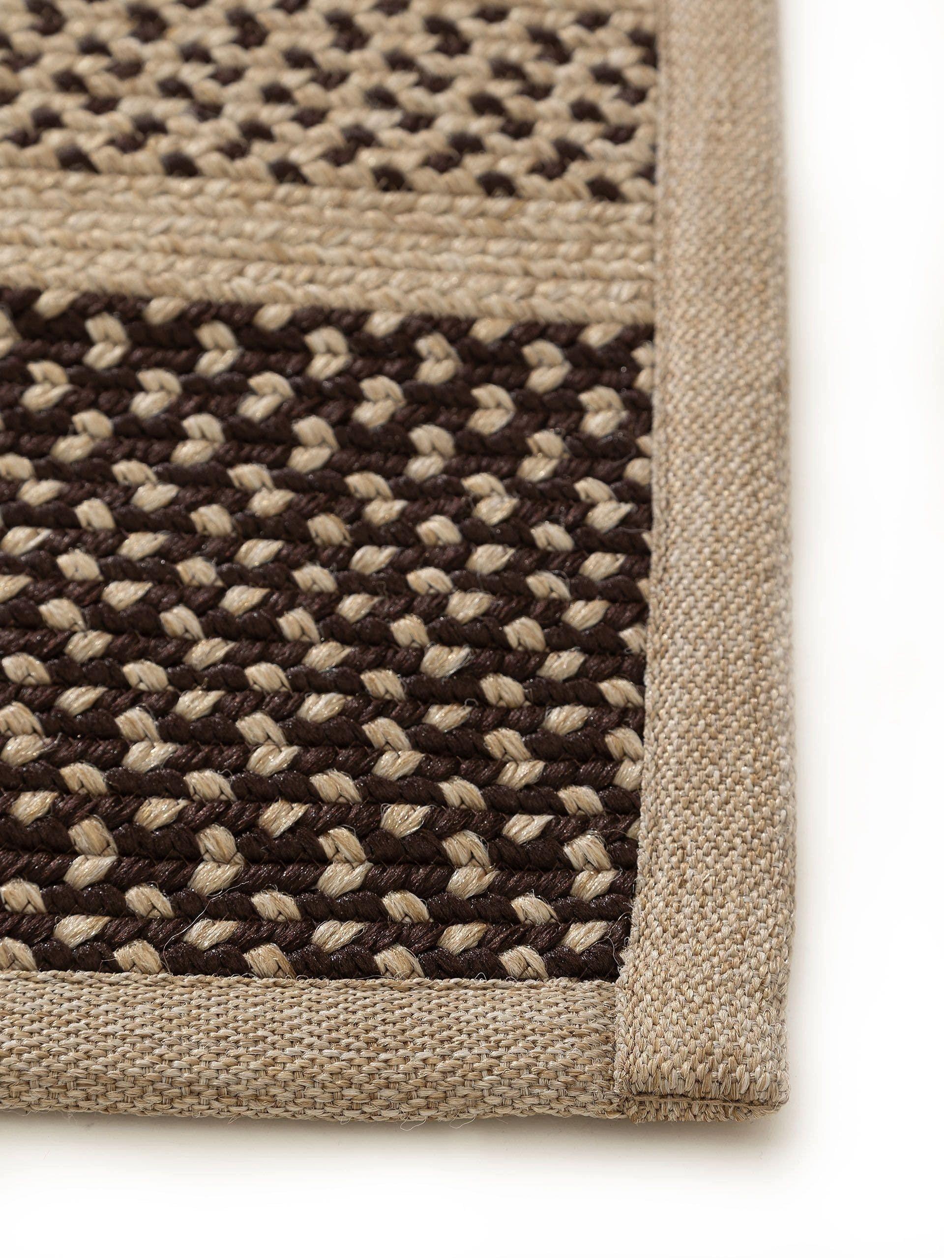 Benuta In- & Outdoor-Teppich Nandi Braun