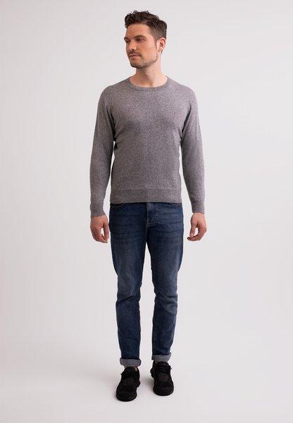 CASH-MERE.CH Recycelter Kaschmir Rundhals Pullover
