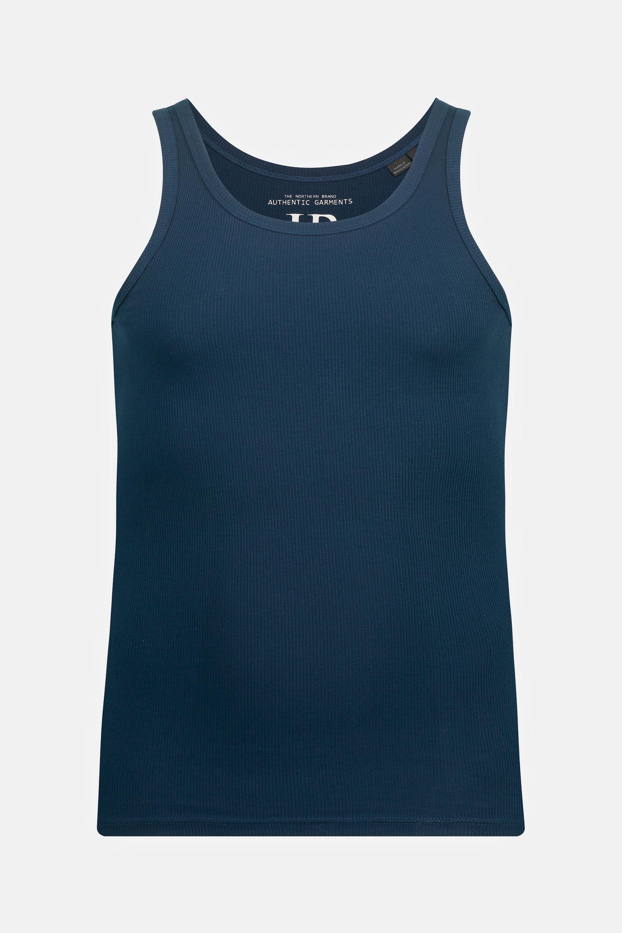 JP1880 Tank Top, Rippe, ärmellos, bis 8XL