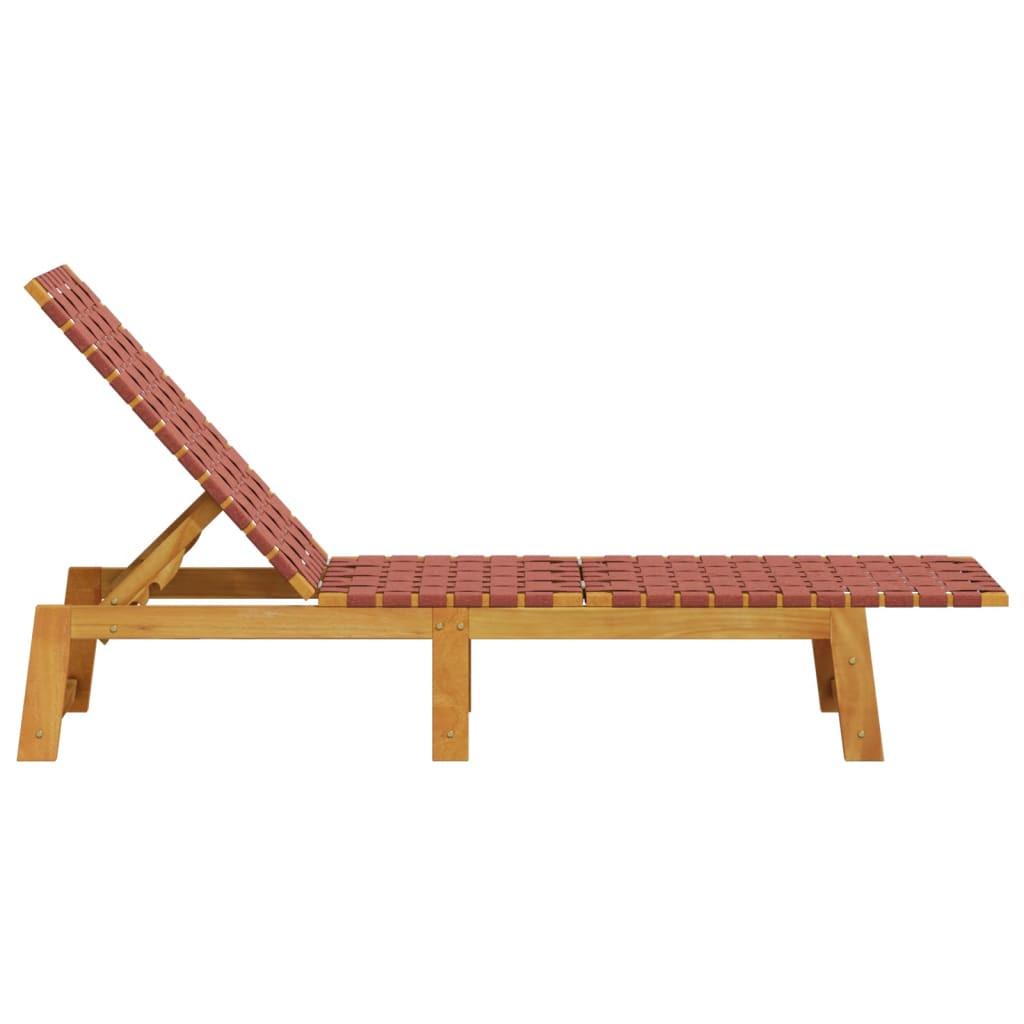 VidaXL Sonnenliege akazienholz