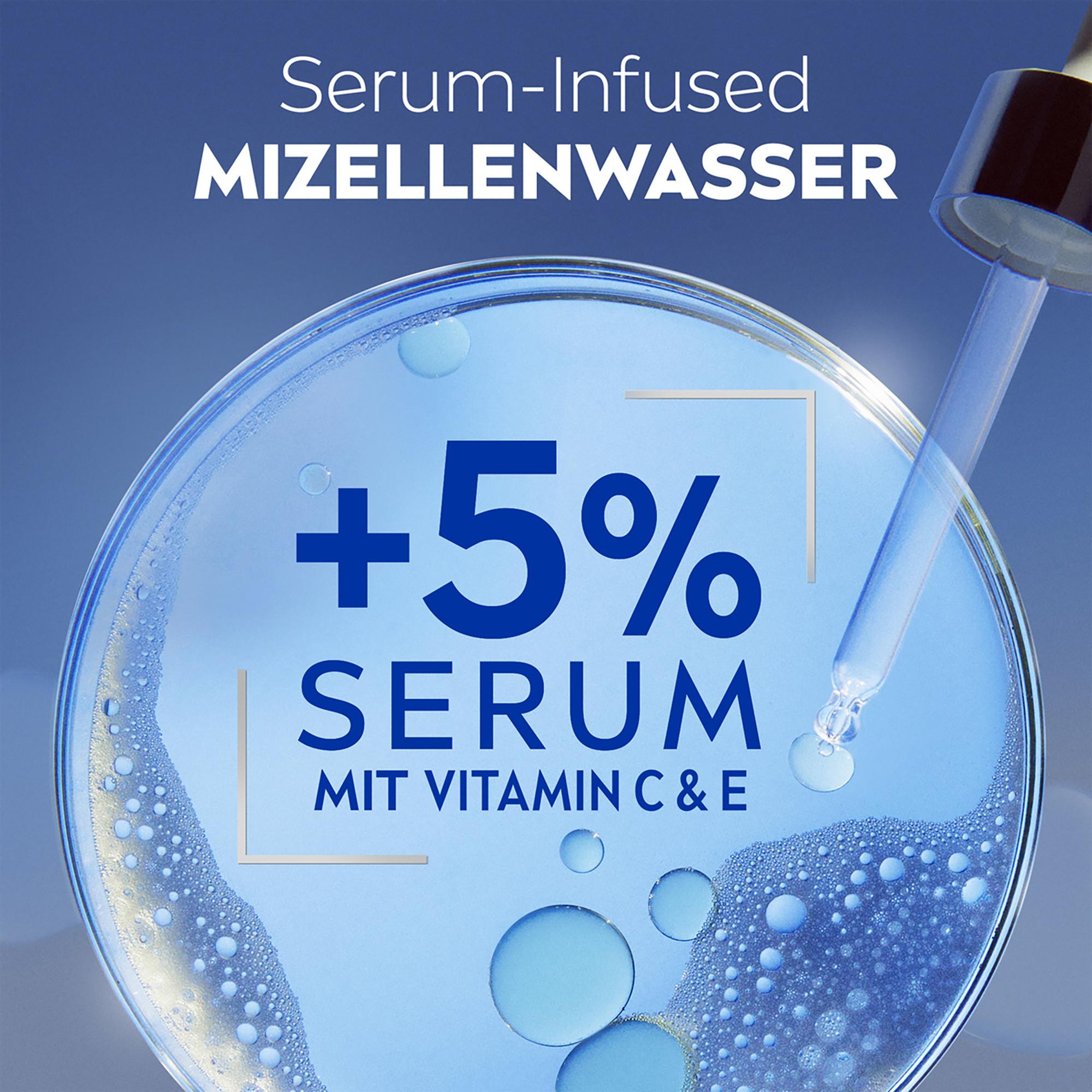 NIVEA Face Cleansing Skin Glow Serum Mizellenwasser