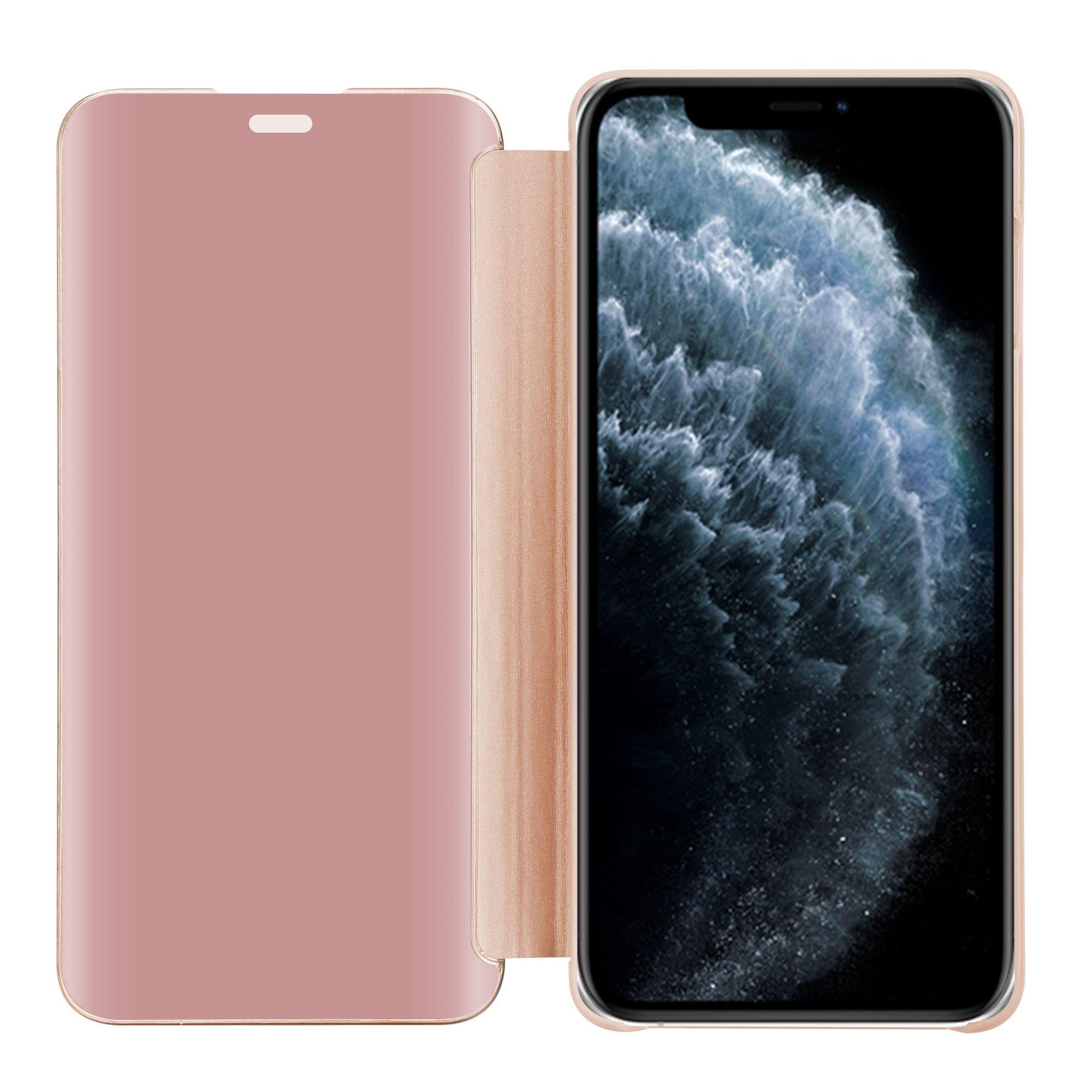 Cadorabo Hülle für Apple iPhone 11 PRO Spiegel Standfunktion 360 Grad Schutz