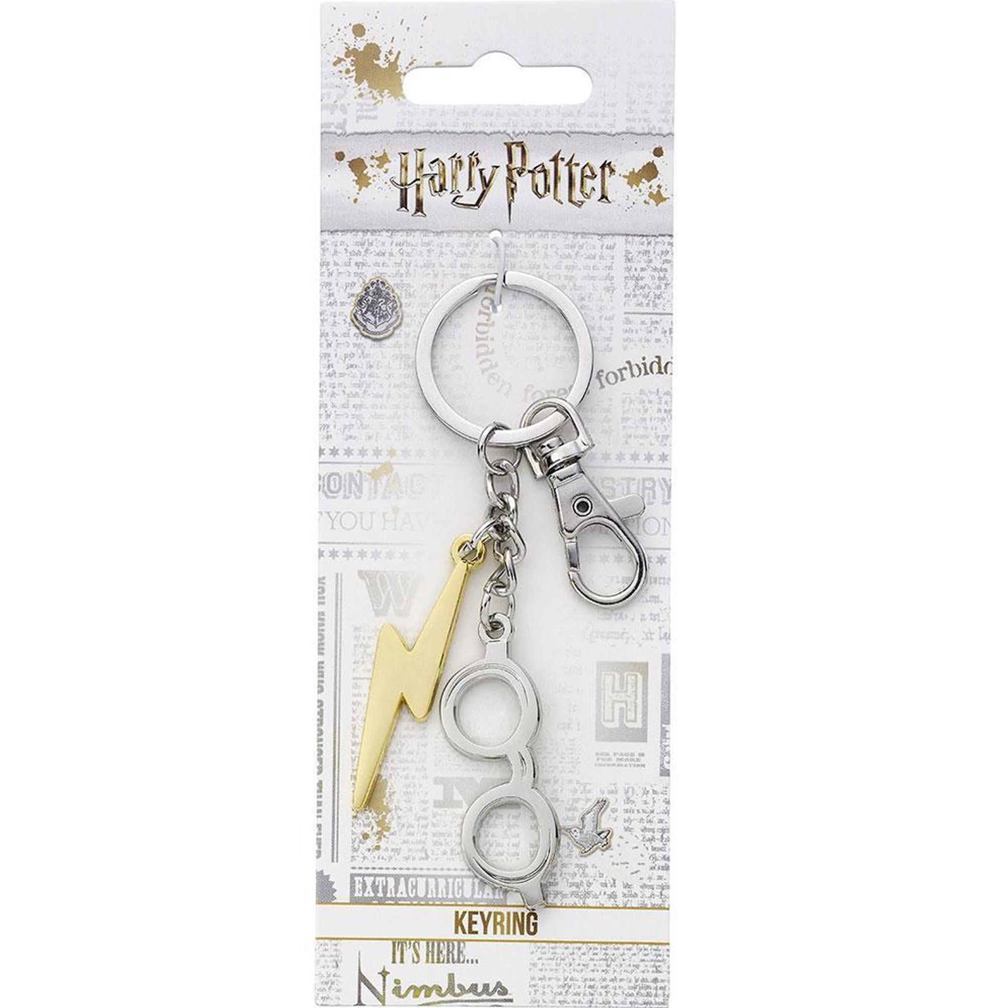 Harry Potter Lightning Bolt & Glasses Anhänger Schlüsselanhänger