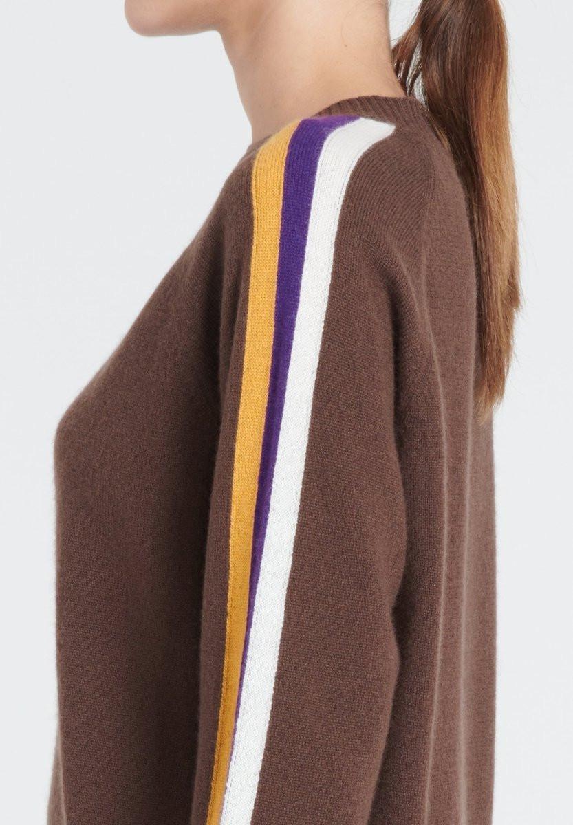 Studio Cashmere8 ZAYA 19 Pullover mit Rundhalsausschnitt - 100% Kaschmir