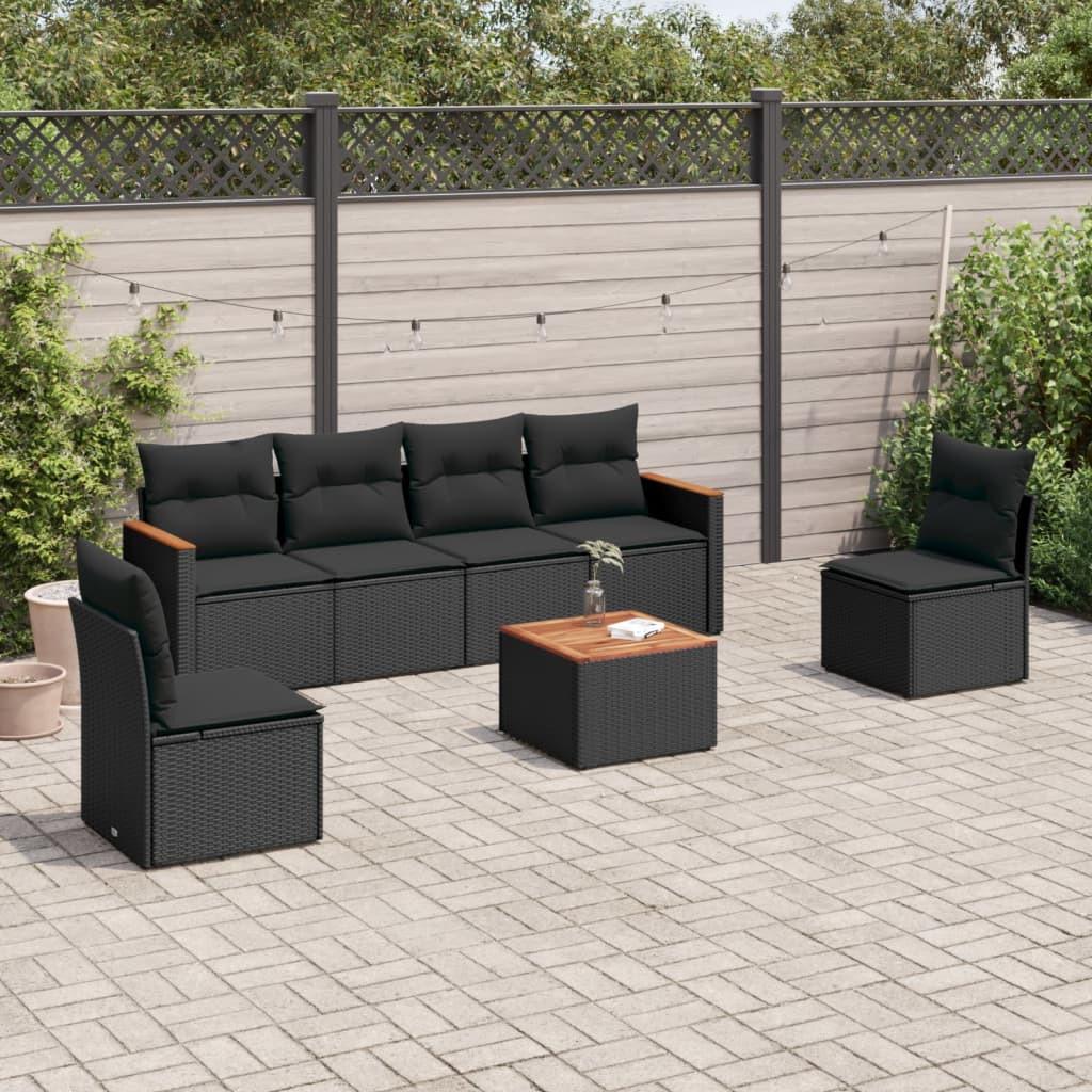 VidaXL Garten sofagarnitur poly-rattan