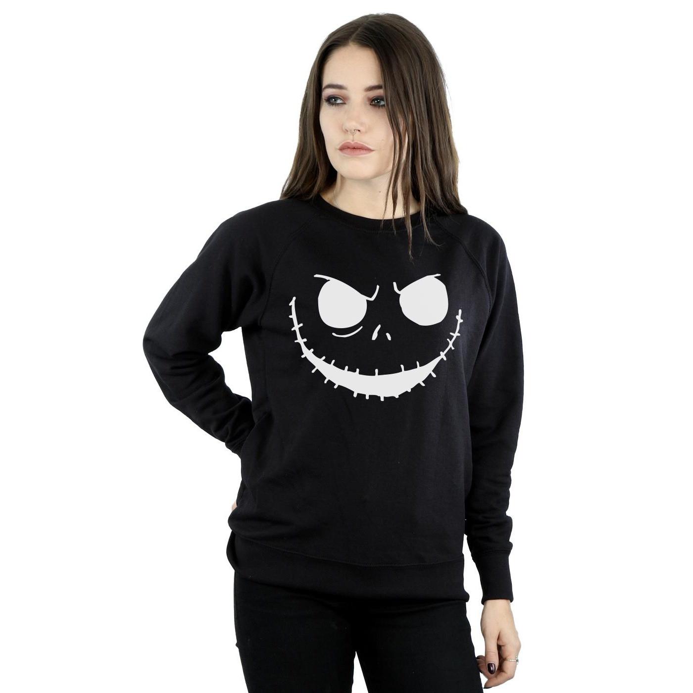 Disney Nightmare Before Christmas Jack's Face Sweatshirt