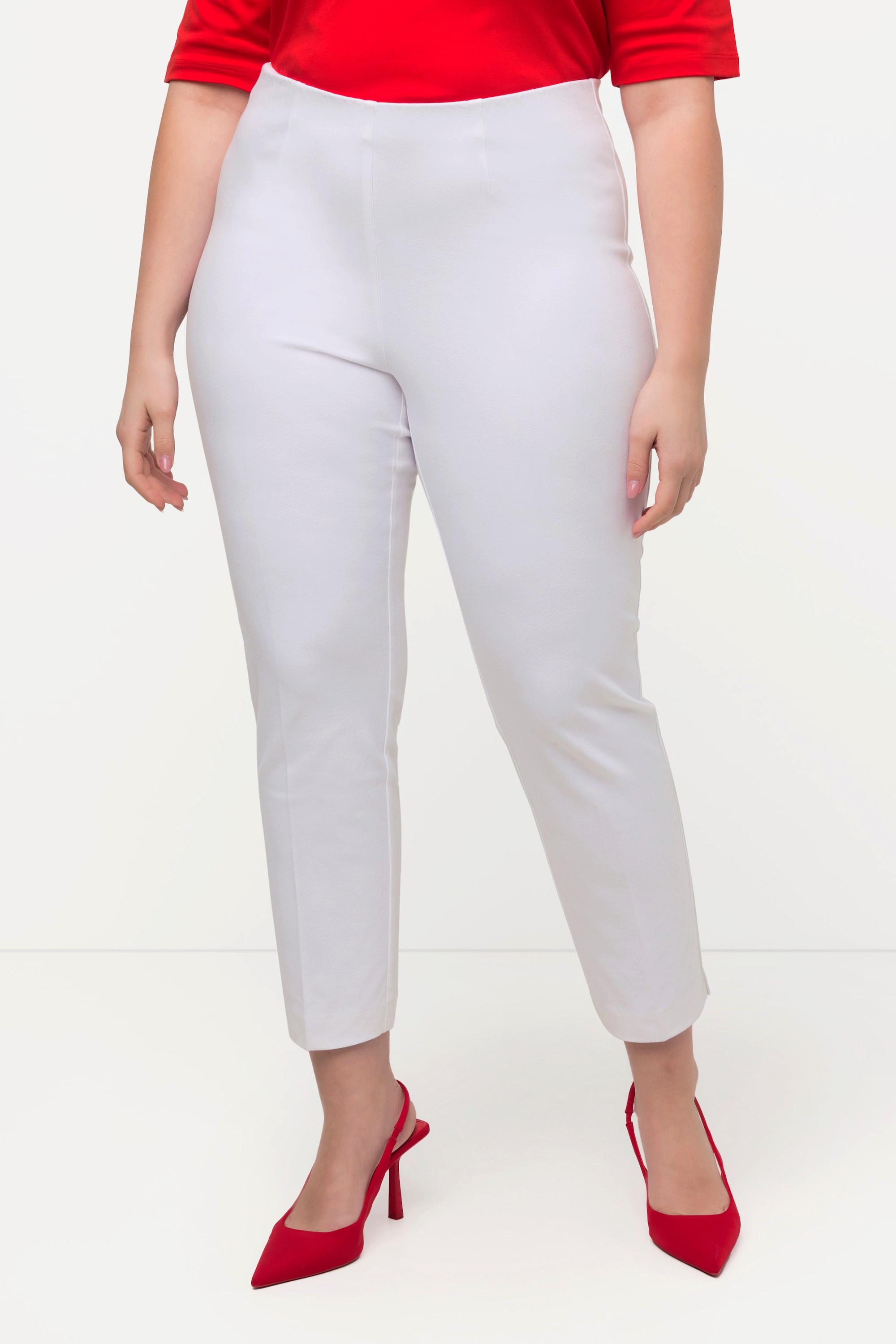 Ulla Popken 7/8 Hose Schmales Bein Elastikbund