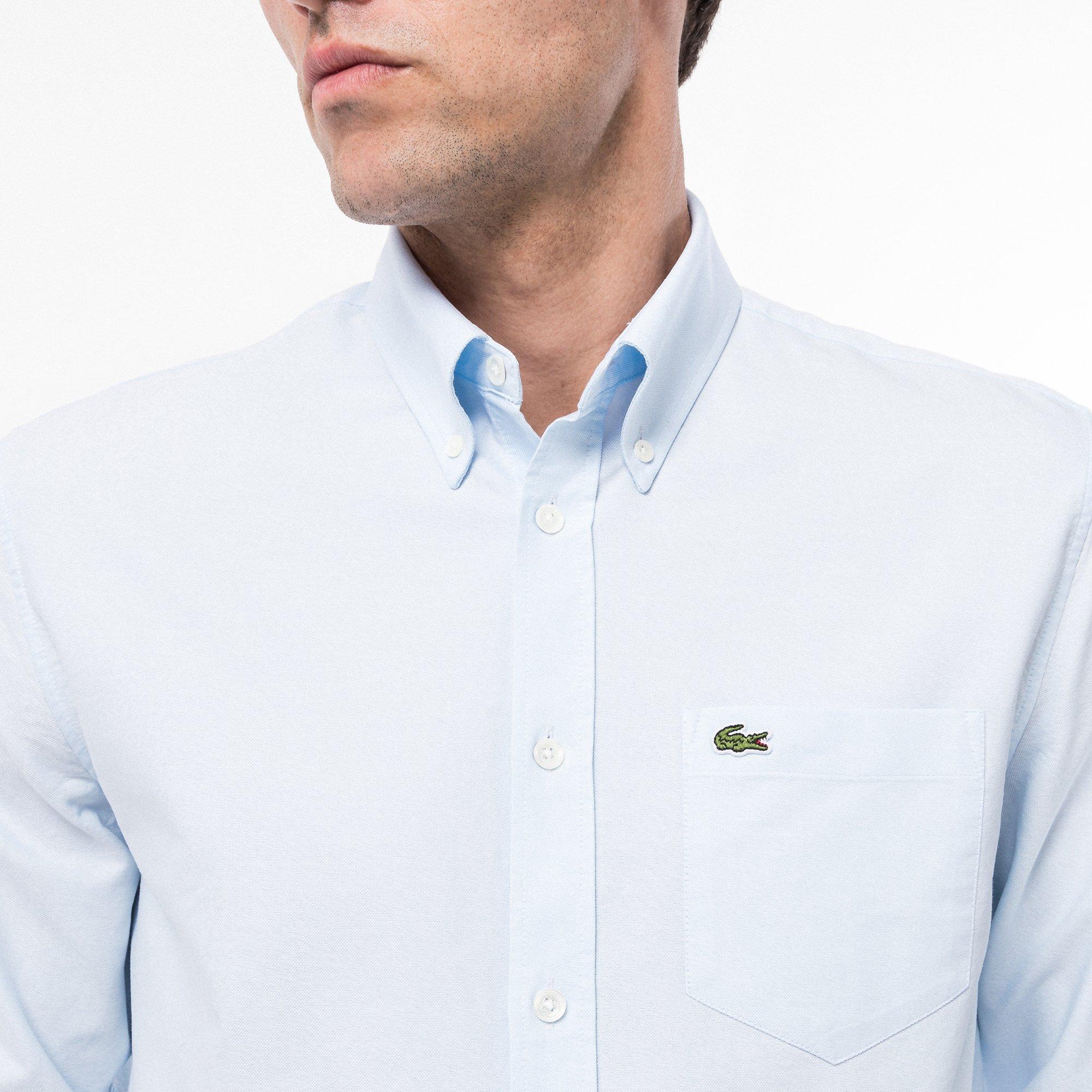 LACOSTE CH1911 Langarm Oxford Hemd