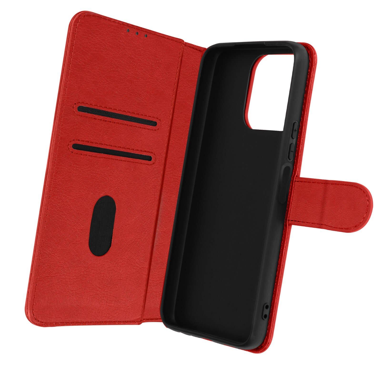 Avizar Klappetui Honor 70 Lite, X8 5G / X6 Rot