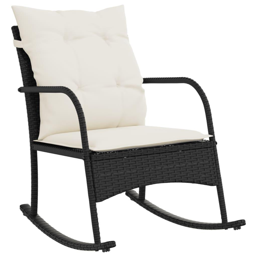 VidaXL Garten-schaukelstuhl poly-rattan