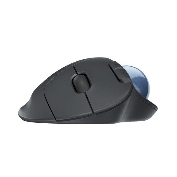 Logitech ERGO M575 for Business Maus rechts RF Wireless + Bluetooth Trackball 2000 DPI