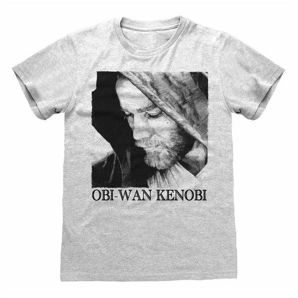 STAR WARS Obi-Wan Kenobi Profil Grafikdruck T-Shirt