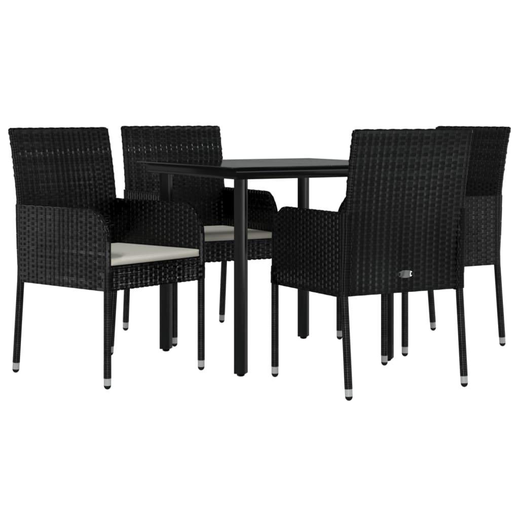 VidaXL Garten essgruppe poly-rattan