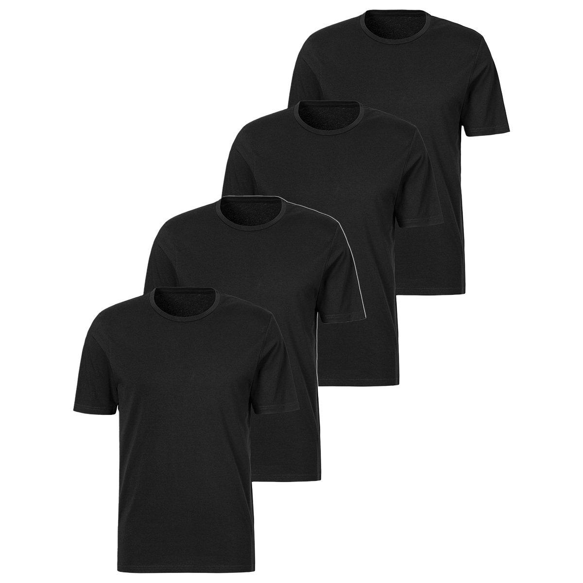 s. Oliver 4er Pack Basic - Unterhemd / Shirt Kurzarm