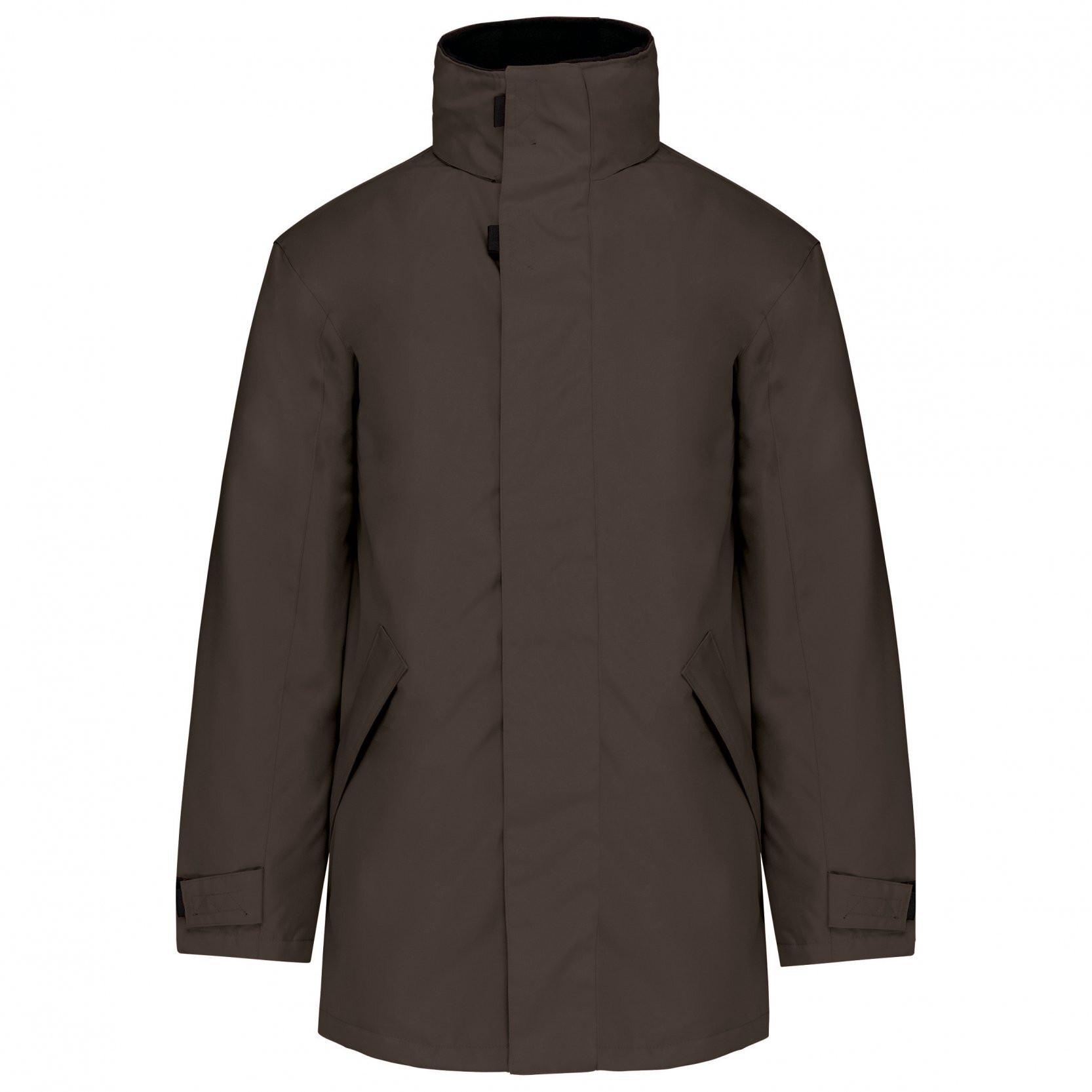 Kariban parka mit gestepptem futter
