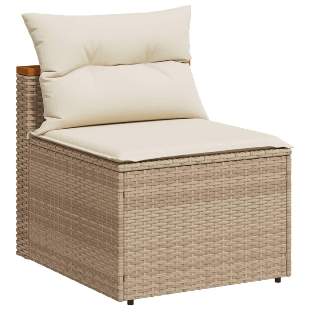 VidaXL Gartensofa poly-rattan