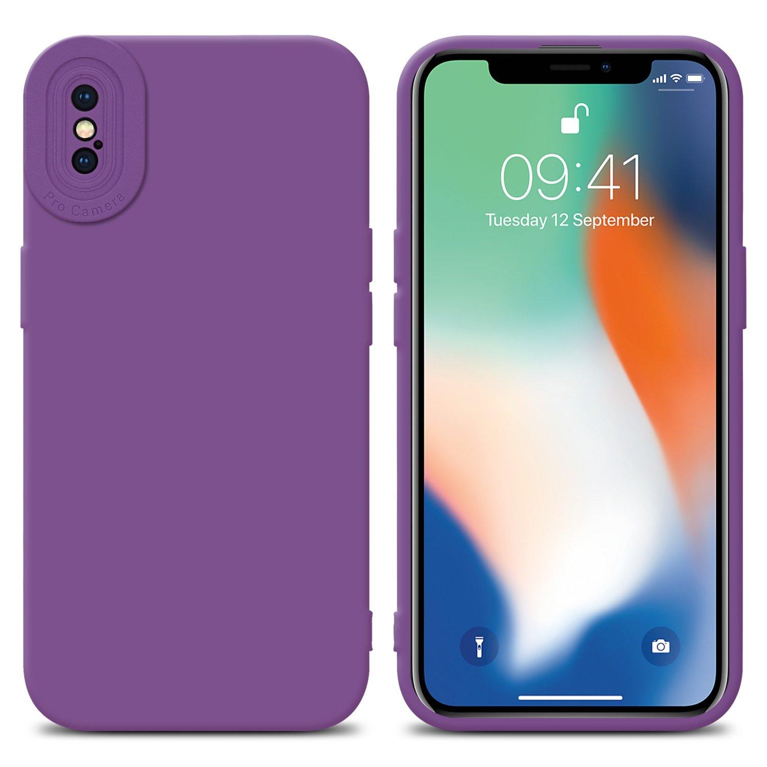 Cadorabo Hülle für Apple iPhone XS MAX TPU Silikon