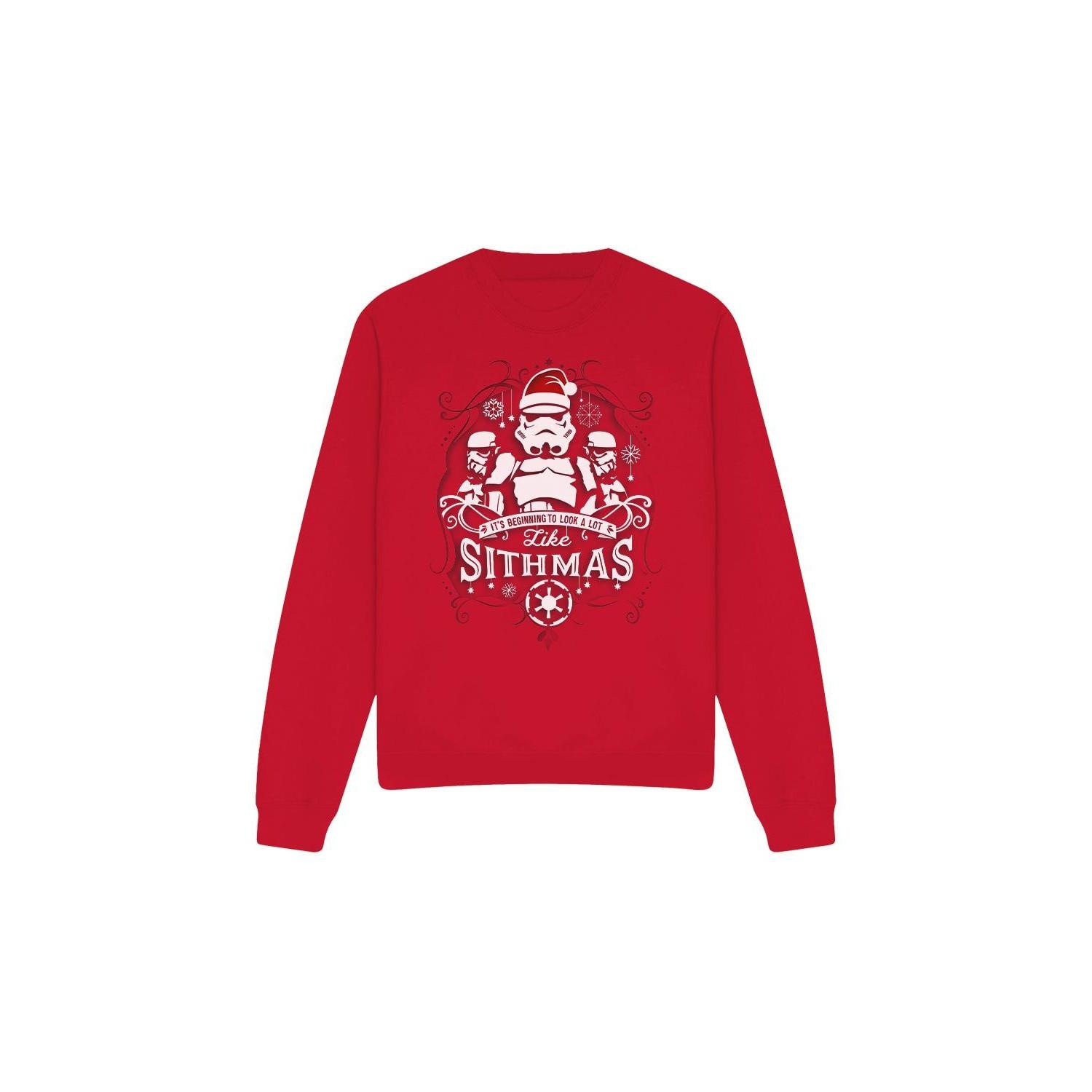 STAR WARS Beginning To Look A Lot Like Sithmus Sweatshirt  weihnachtliches Design
