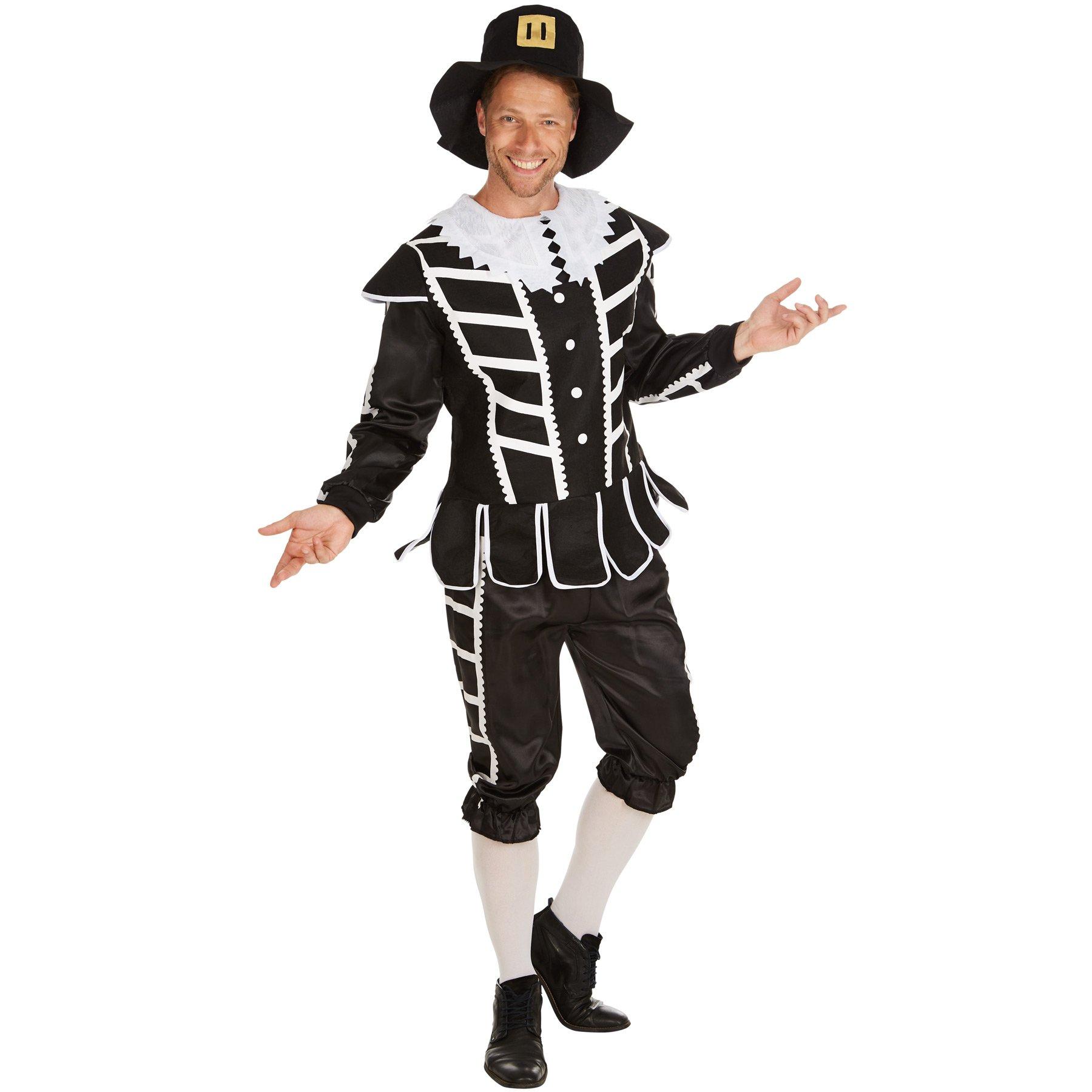 Tectake Herrenkostüm Musketier