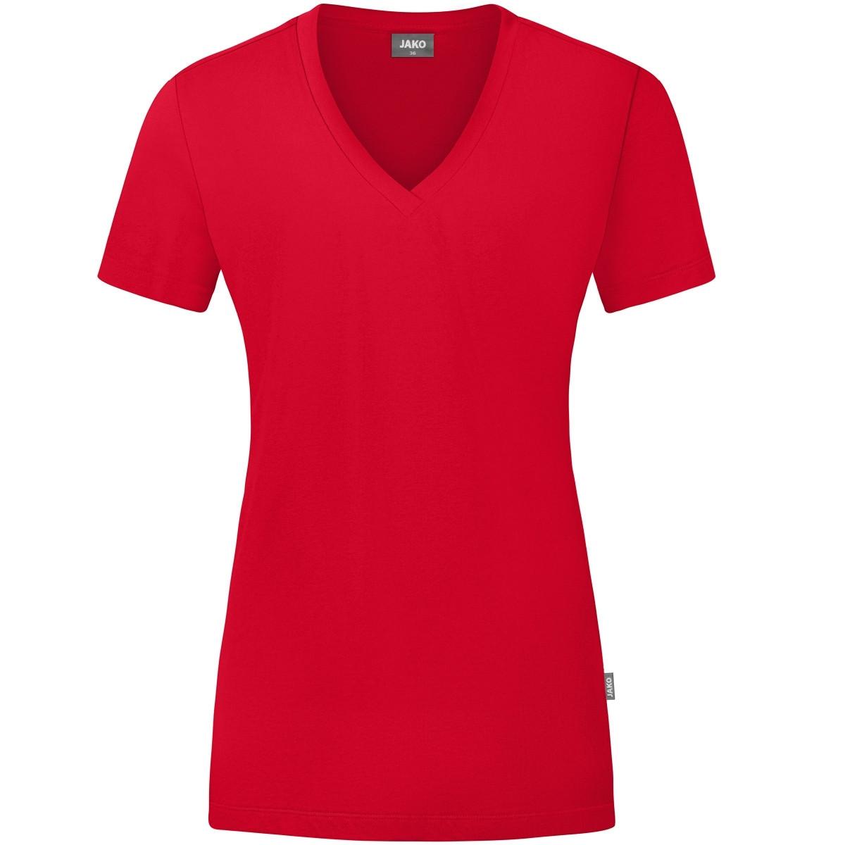 Jako Organic V-Ausschnitt T-Shirt
