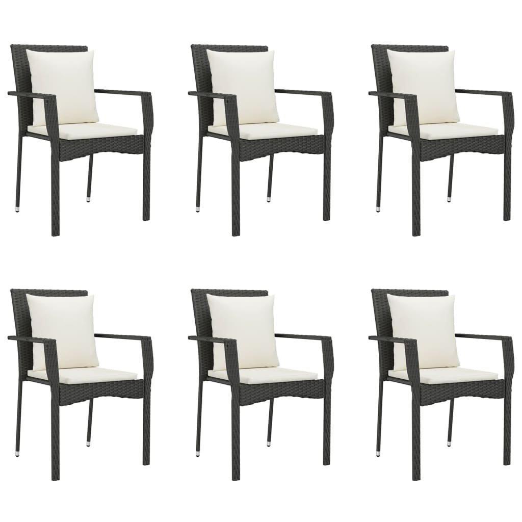 VidaXL Garten essgruppe poly-rattan