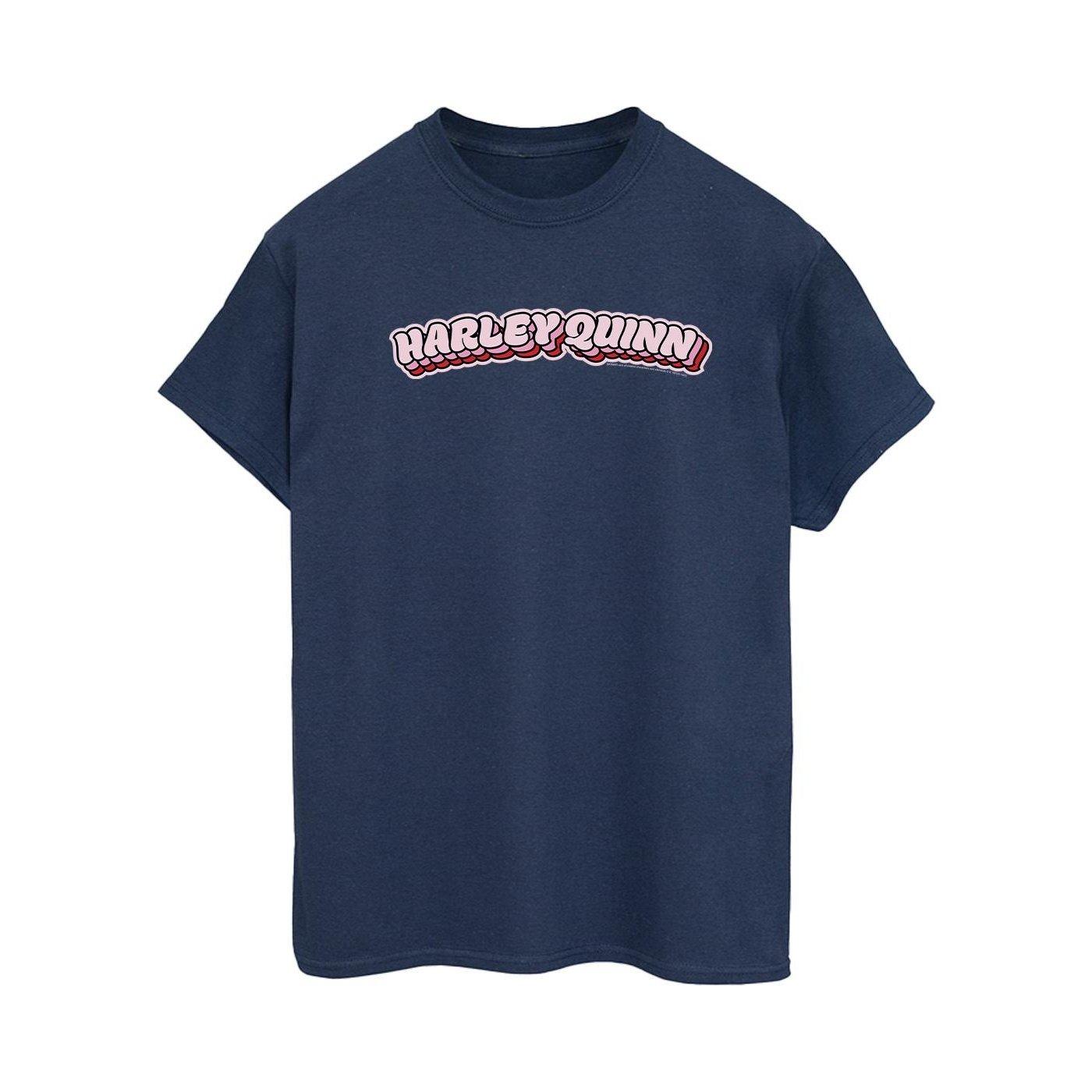 DC COMICS Harley Quinn Logo T-Shirt