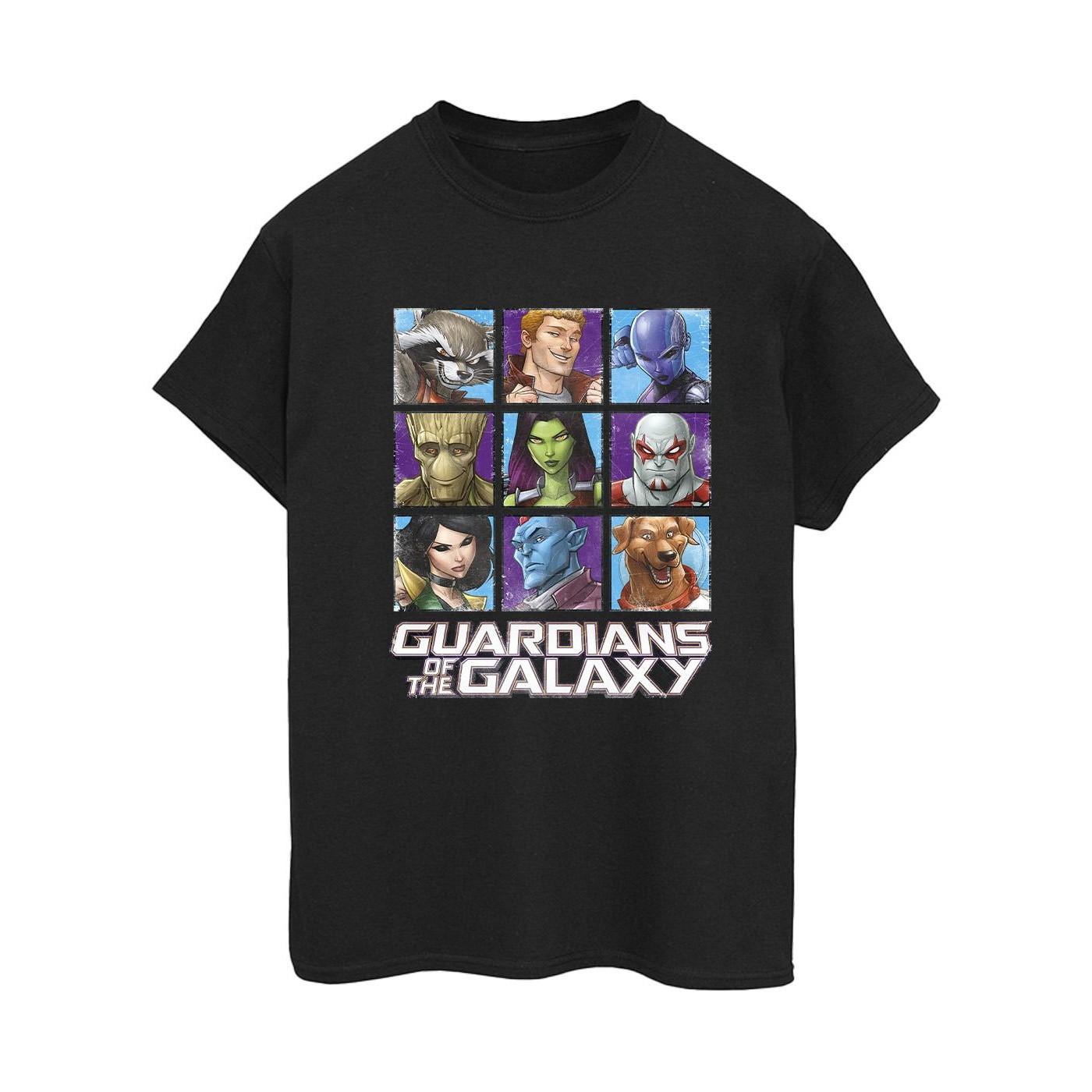 Guardians Of The Galaxy Guardians of the Galaxy Character Grid T-Shirt