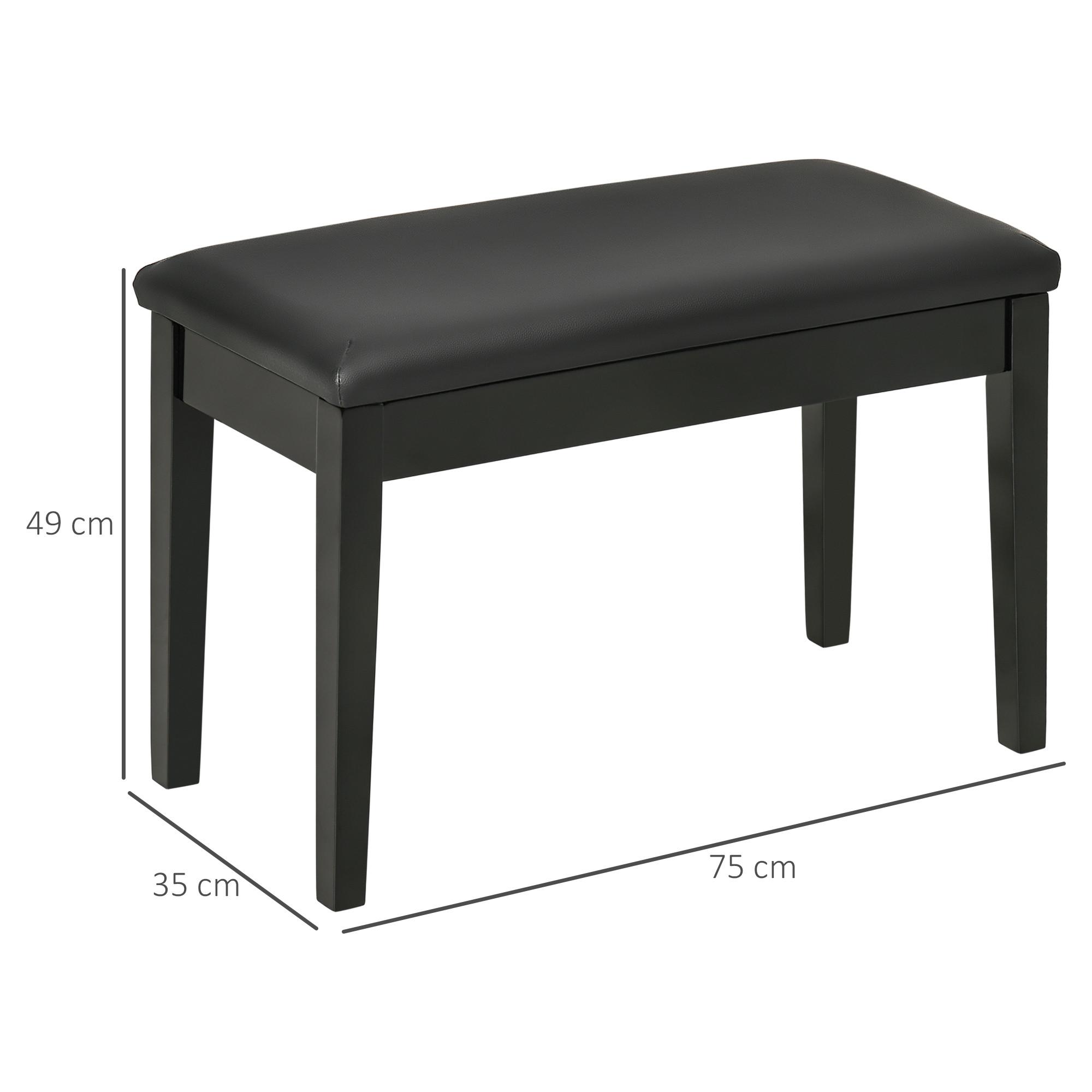 HOMCOM Klavierbank