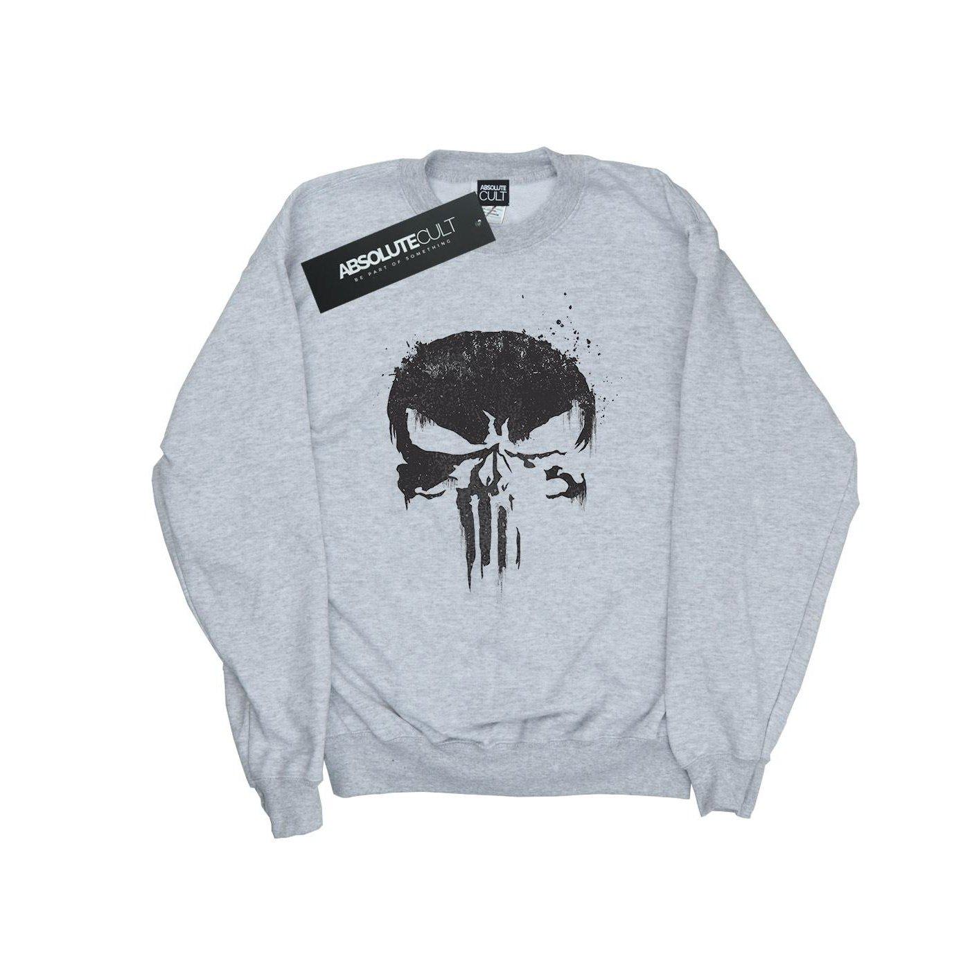 MARVEL The Punisher TV Skull Logo Sweatshirt