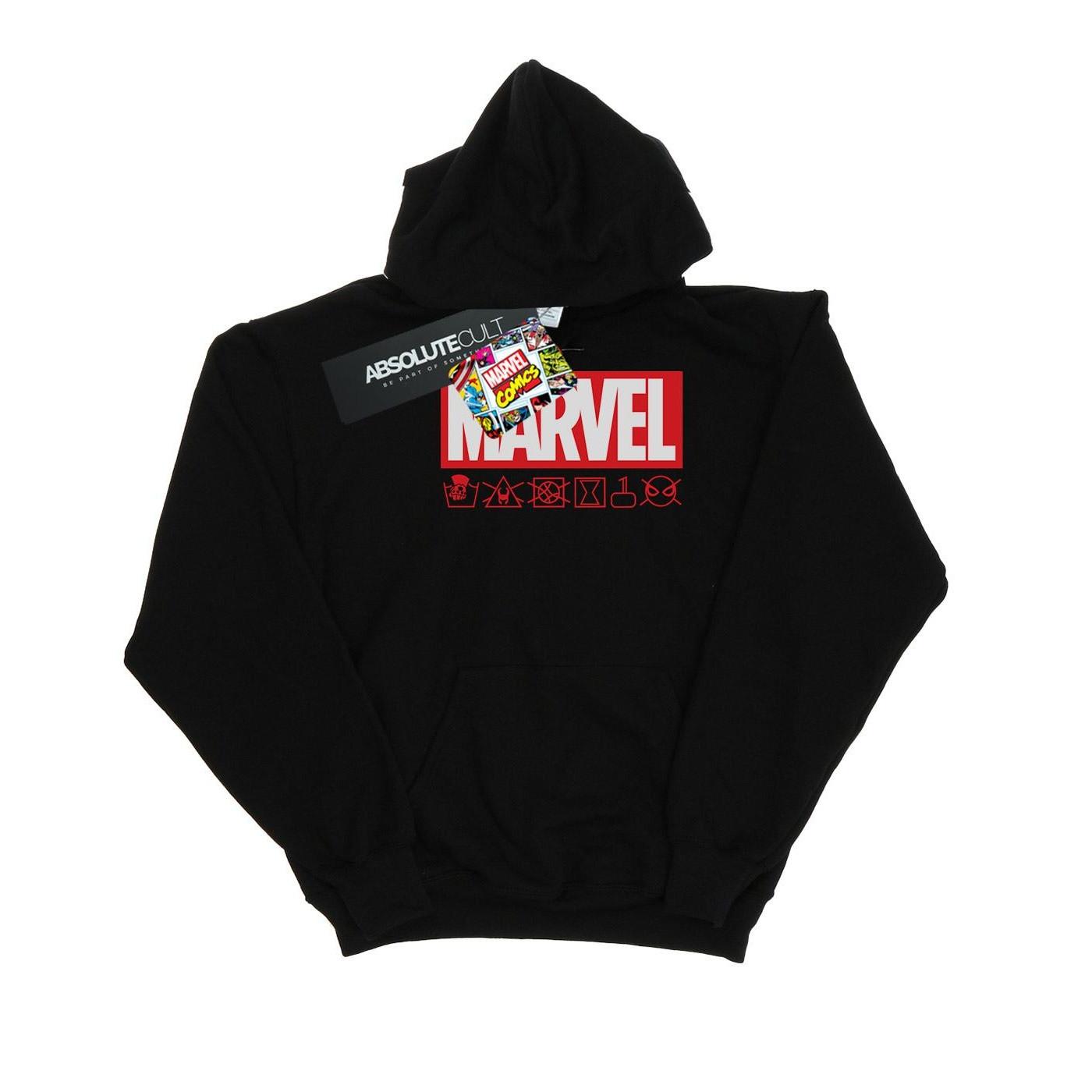 MARVEL Wash Care Kapuzenpullover