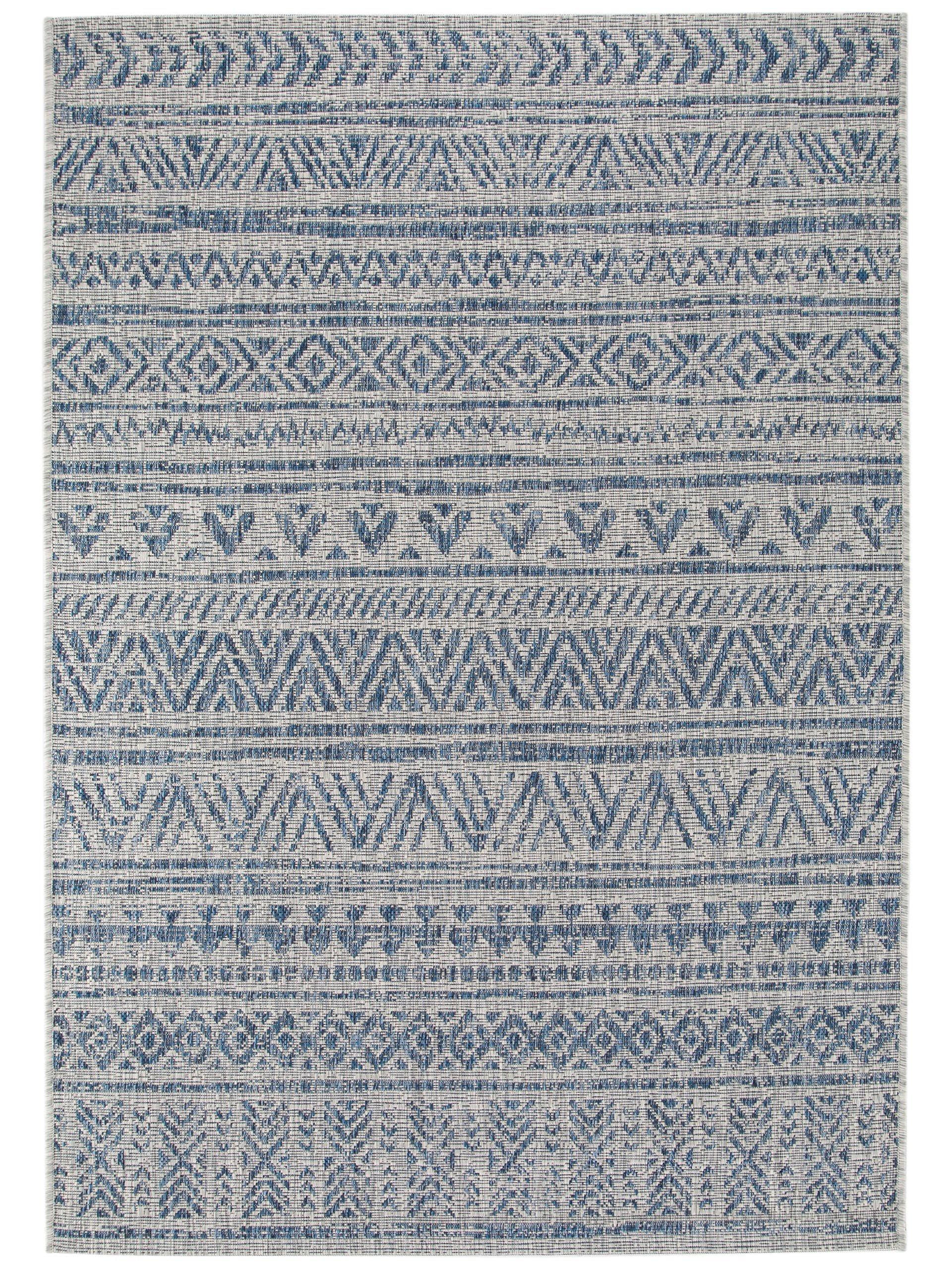 Benuta In- & Outdoor-Teppich Cleo Blau