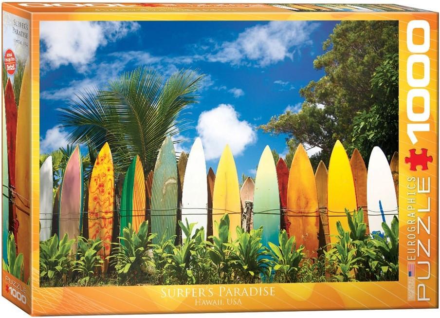 Eurographics puzzle Das Paradies für Surfer Hawaii 1000 Teile