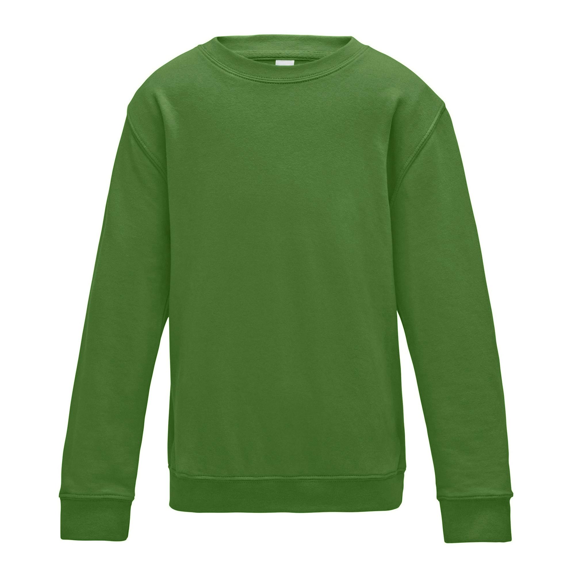 AWDis Nur Hauben Plain Sweatshirt mit Rundhalsausschnitt