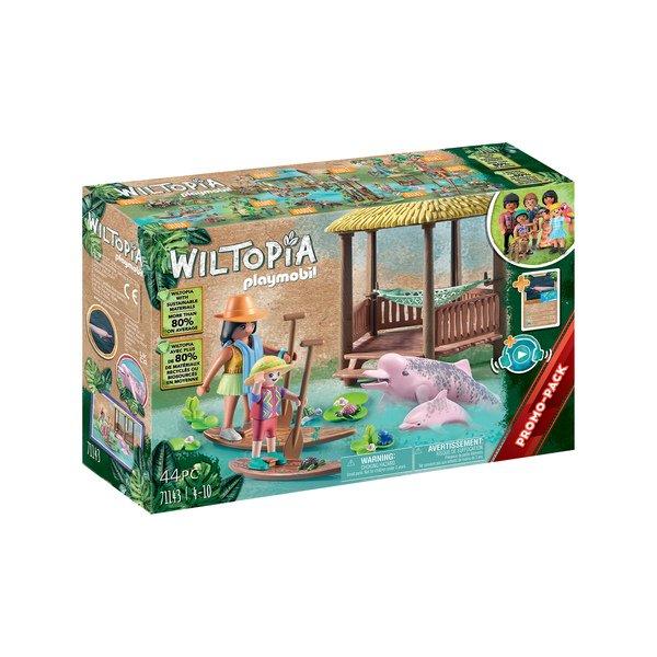 Playmobil 71143 Wiltopia - Paddeltour mit den Flussdelfinen