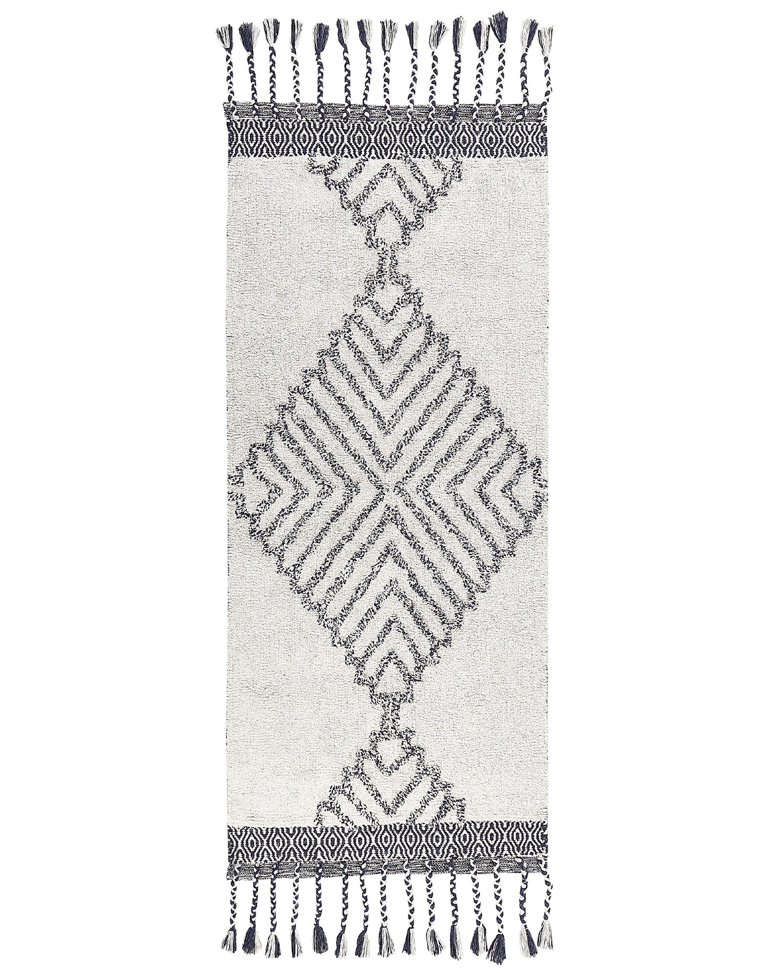 Beliani Teppich aus Baumwolle Boho ERAY