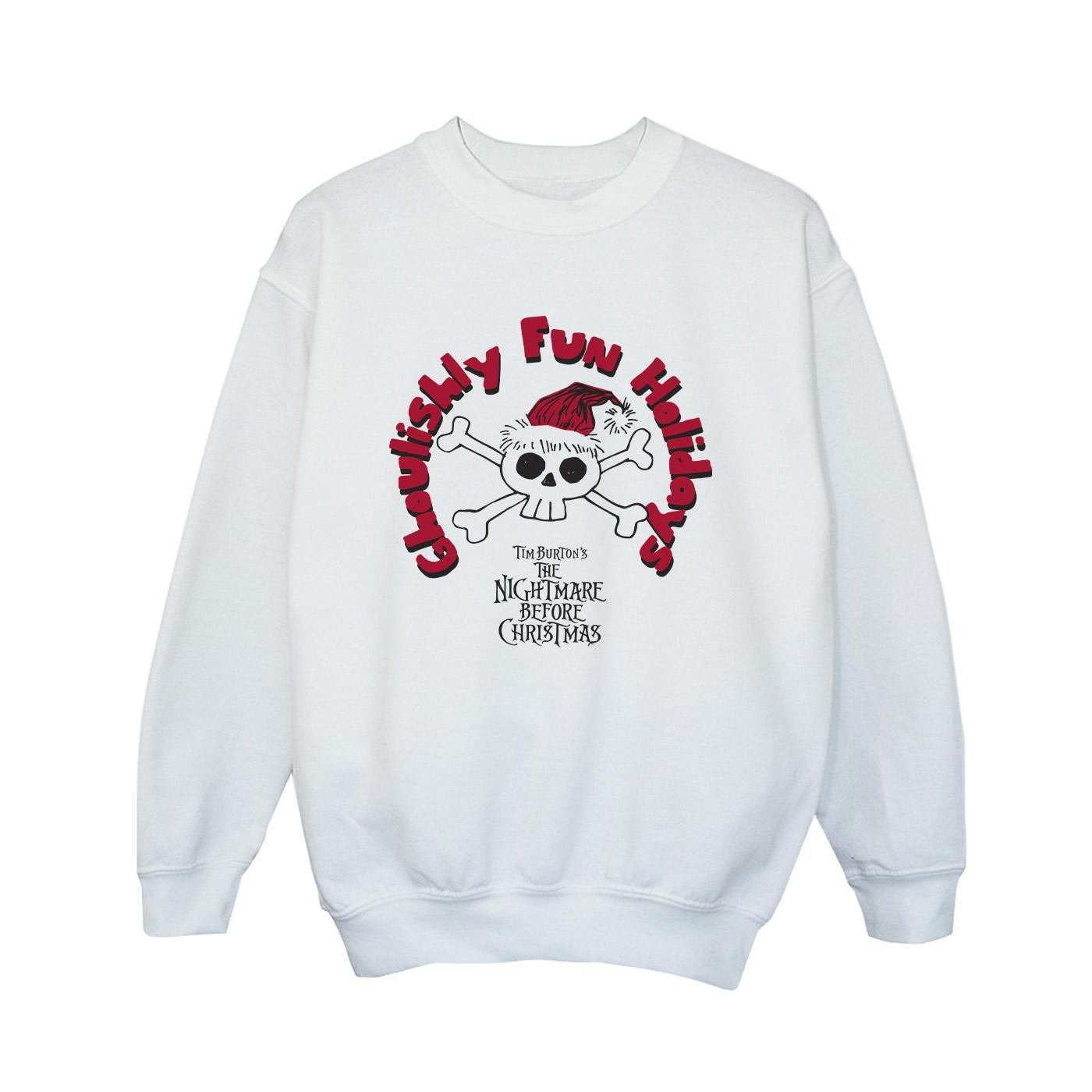 Disney The Nightmare Before Christmas Ghoulishly Fun Holidays Sweatshirt